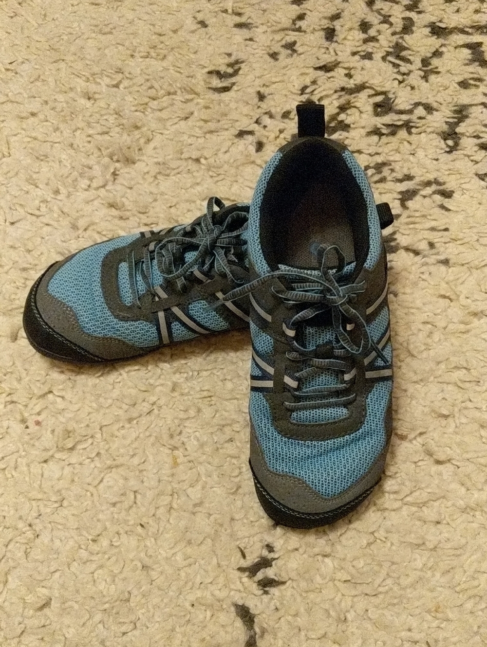Xero Prio Zero Drop Barefoot Running Sneaker Shoes Women's 6.5 Blue Minimalist